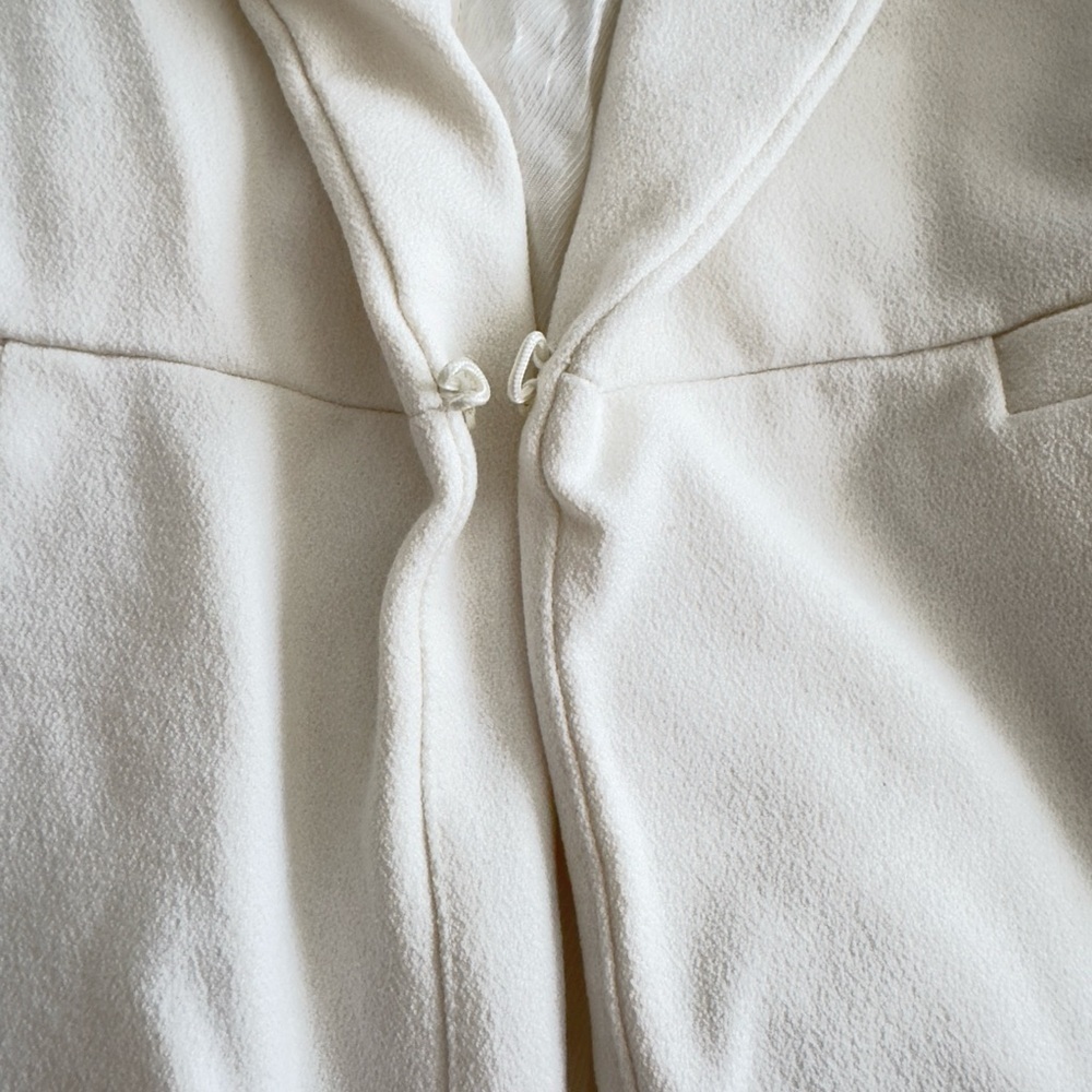 Zara White Women's Blazer - Picture 4 of 12